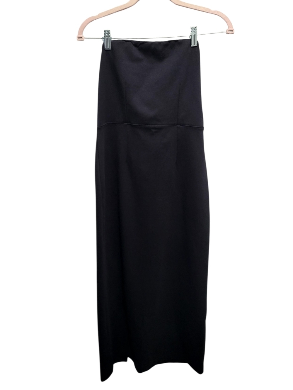Everlane The Dream Strapless Black Dress Medium M Minimalist Tube Midi Dress - Picture 2 of 12